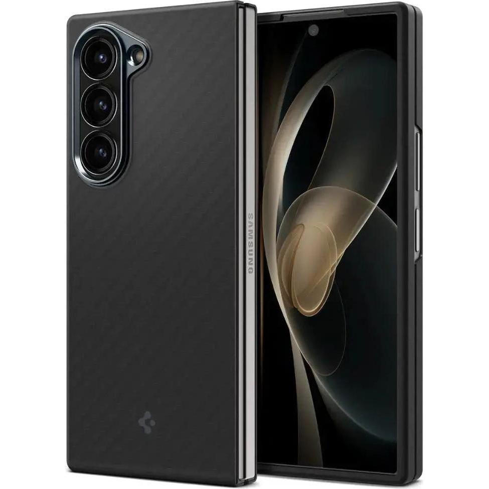 Spigen None (Samsung Galaxy Z Fold6), Smartphone Hülle, Schwarz