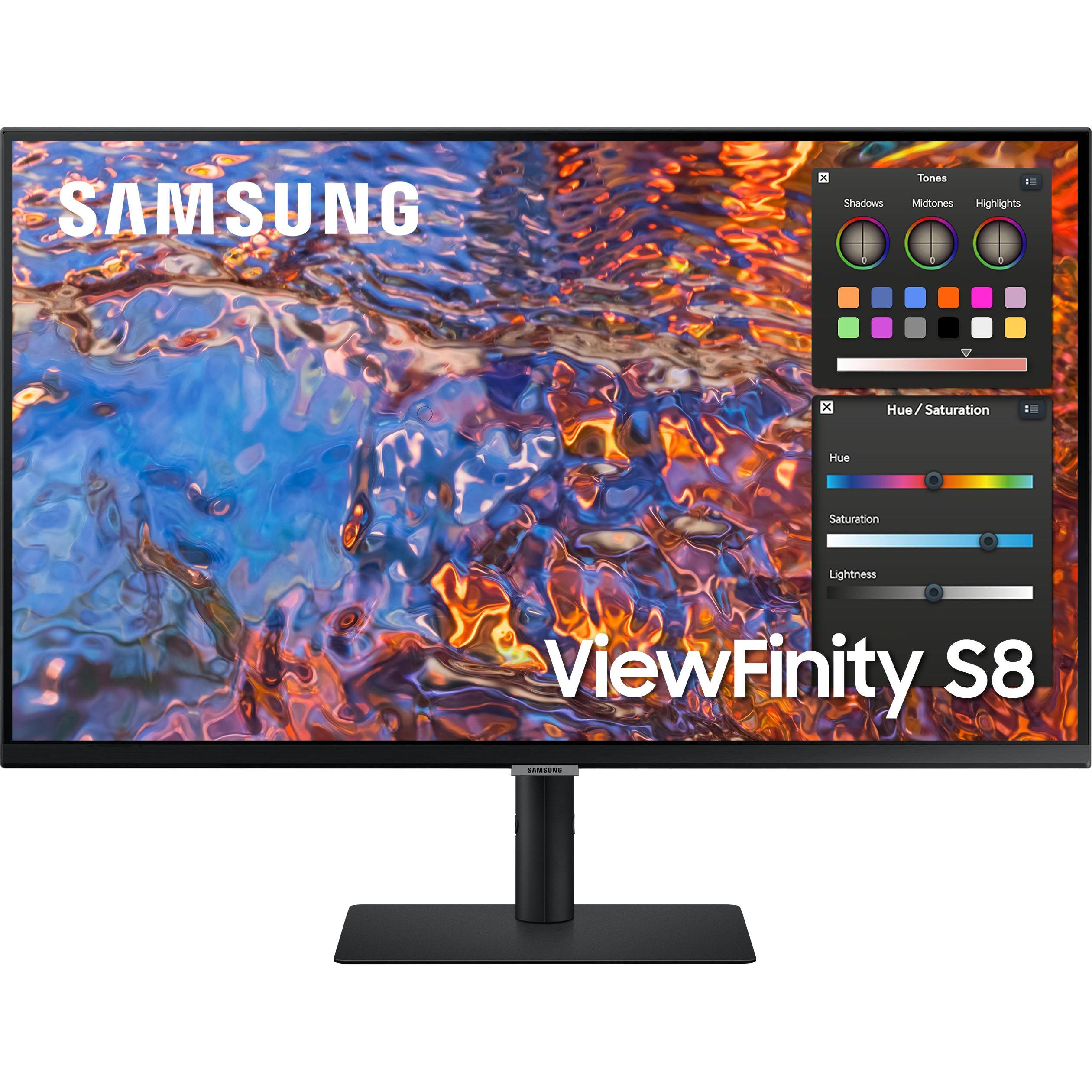 Samsung ViewFinity S8 S80PB (3840 x 2160 Pixel, 32"), Monitor, Schwarz