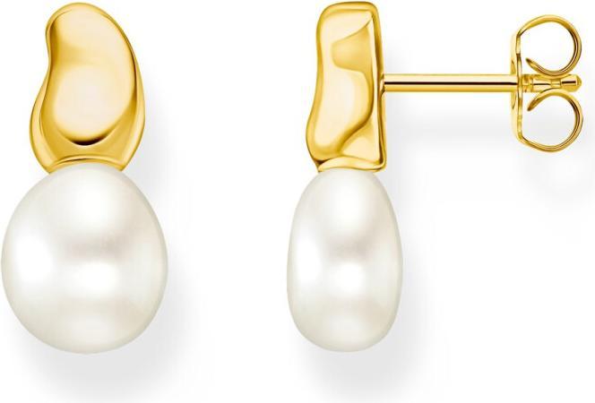 Actual product image Thomas Sabo Ohrstecker mit Perlen Natural Beauty vergoldet (Silver 925)
