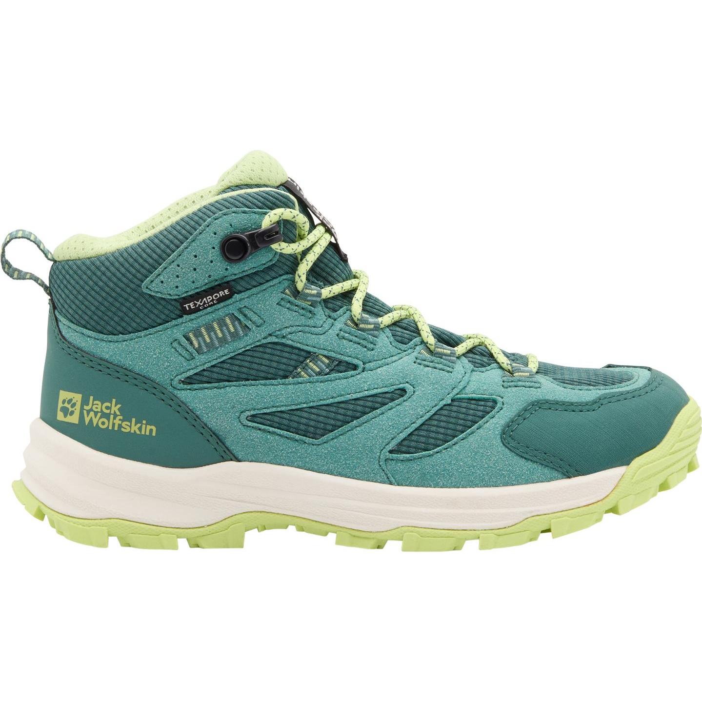 Jack Wolfskin, Wanderschuhe, Vojo Tour Texapore Mid K (27), Grün