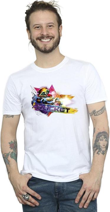 Produktbild Guardians Of The Galaxy Abstract Rocket Raccoon TShirt (L)