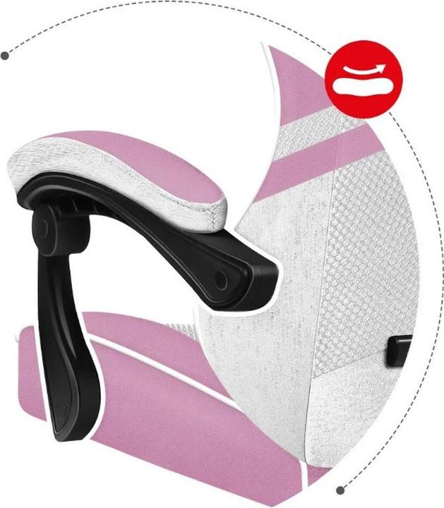 Image du produit Huzaro Fotel gamingowy Force 4.4 Pink Mesh
