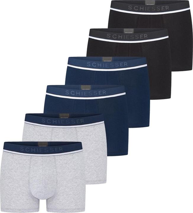 Image du produit Schiesser Lot de 6 - 95/5 - Organic Cotton Shorts / Pants (M, paquet de 6)