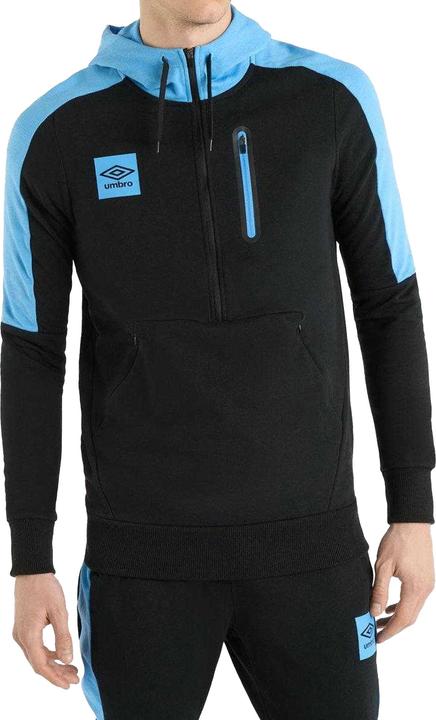 Immagine prodotto Umbro Terrace Felpa con Cappuccio Mezza Cerniera Uomo (L)