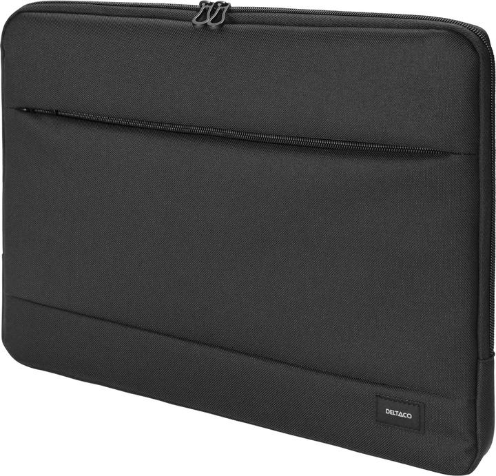 Deltaco 13-14" Laptop sleeve, made of recycled polyester, black (14", Universal)