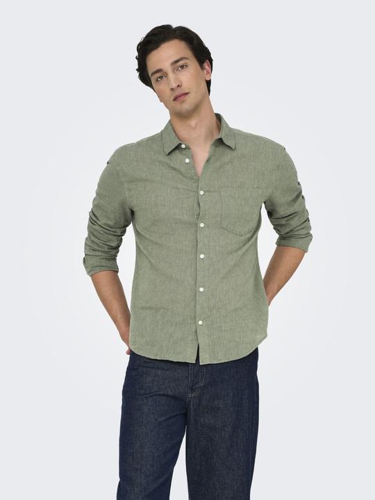 Produktbild Only & Sons Onscaiden Life Reg Ls 1 Pkt Shirt Noos (XXL)