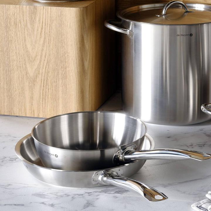 Image du produit de Buyer PRIM'APPETY poêle à frire Ø24cm, induction (24 cm, Poêle à frire, Acier inoxydable)