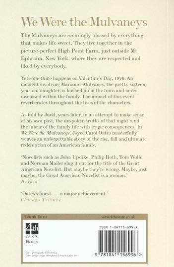 Produktbild We Were the Mulvaneys (Englisch, Joyce Carol Oates, 2001)