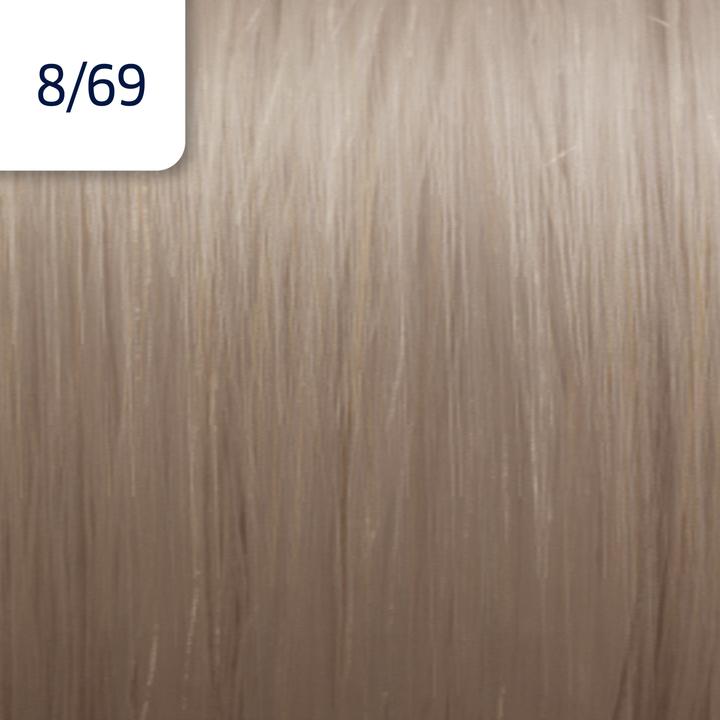 Actual product image Wella Illumina Color (8/69 light blonde purple-cendre)