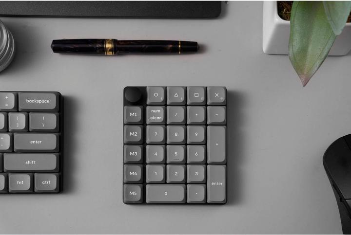 Produktbild Keychron Tastierino Numerico Wireless K0 Max QMK (Nummernblock, Kabelgebunden, Kabellos)