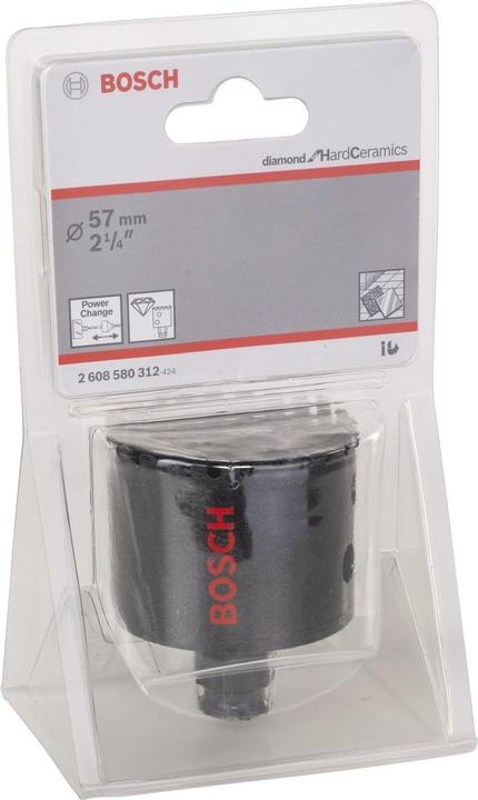 Produktbild Bosch Professional Zubehör Diamantlochsäge Diamond for Hard Ceramics, 57 mm, 2 1/4-Zoll (57 mm)