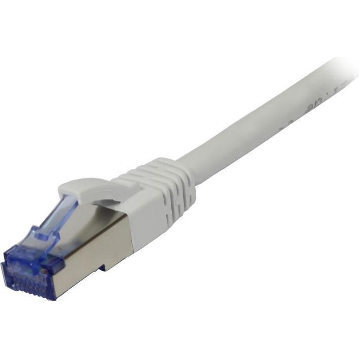 Synergy 21 Patchkabel RJ45 CAT6A 500Mhz 1.0m weiss S-STP S/FTP Komponent getestet AWG26 (S/FTP, CAT6a, 1 m), Netzwerkkab...