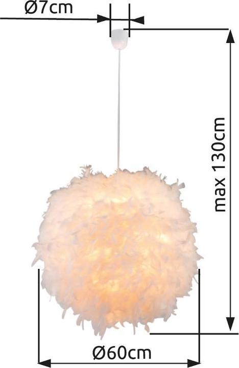 Image du produit Globo Lampe à suspendre Katunga (E27)