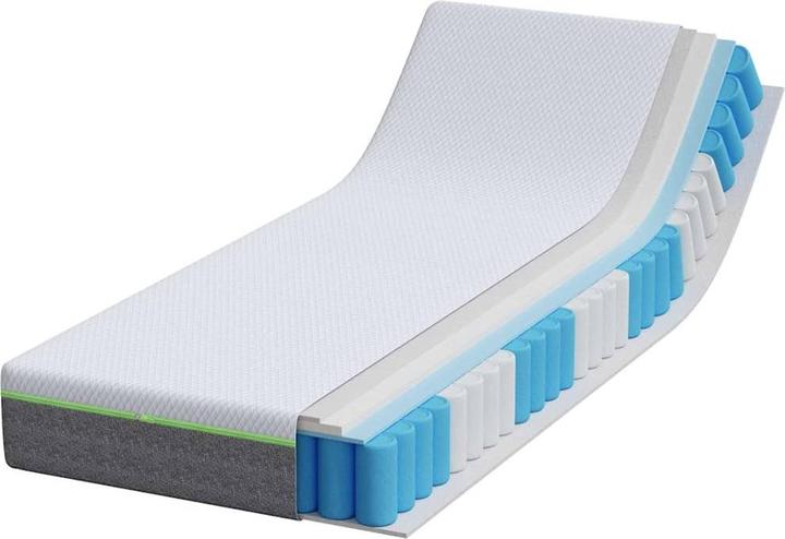 Produktbild vidaXL Taschenfederkernmatratze (Federkern, Schaumstoffkern, 80 x 200 cm)