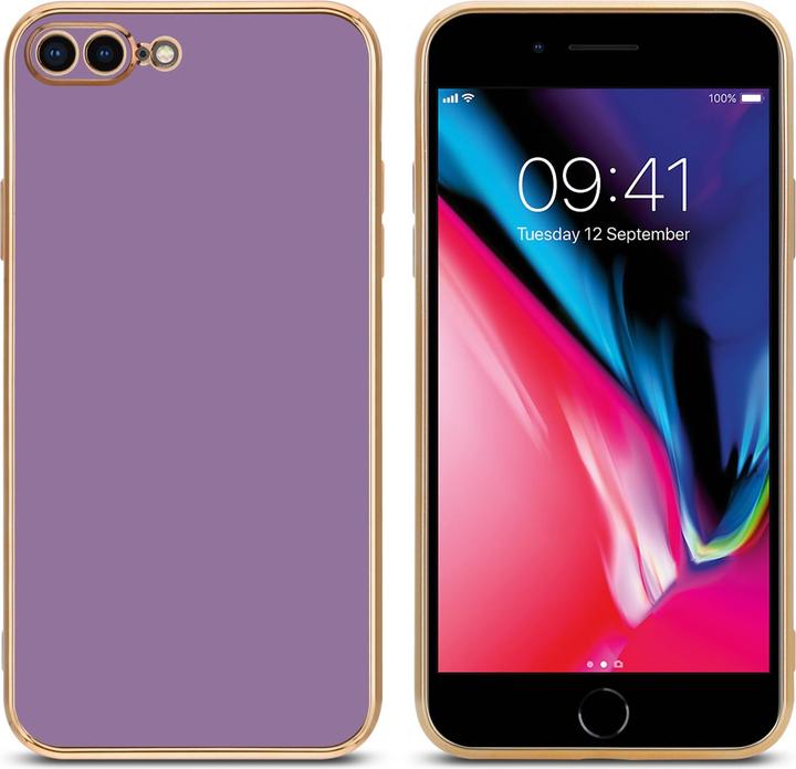 Actual product image Cadorabo Case for Apple iPhone 7 PLUS / 7S PLUS / 8 PLUS in TPU with camera protection LM130 Style (Apple iPhone 7 Plus, Apple iPhone 7s Plus)