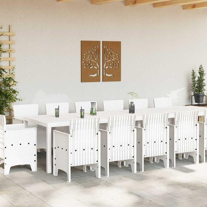 Produktbild vidaXL Gartendining-Set (350 x 100 x 74 cm)