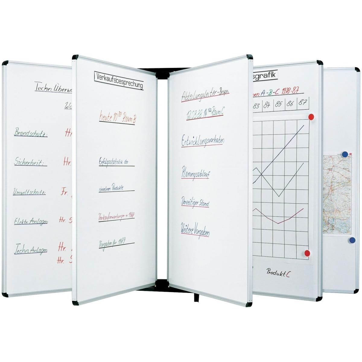 Ultradex, Präsentationstafel, Whiteboard Schwenktafel Email 900x1200mm weiss (90 x 120 cm)