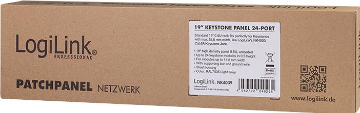 Actual product image LogiLink Distribution panel