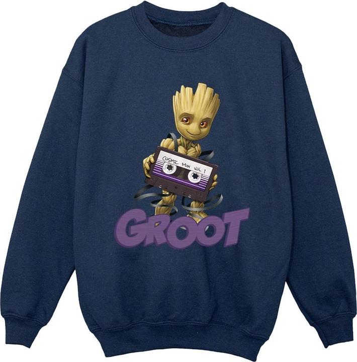 Actual product image Guardians of the Galaxy Boys Groot Casette Sweatshirt (140, 146)