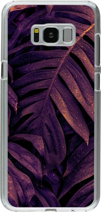 Immagine prodotto PhoneLook Foglie di luce viola trasparente Coque (Samsung Galaxy S8+)