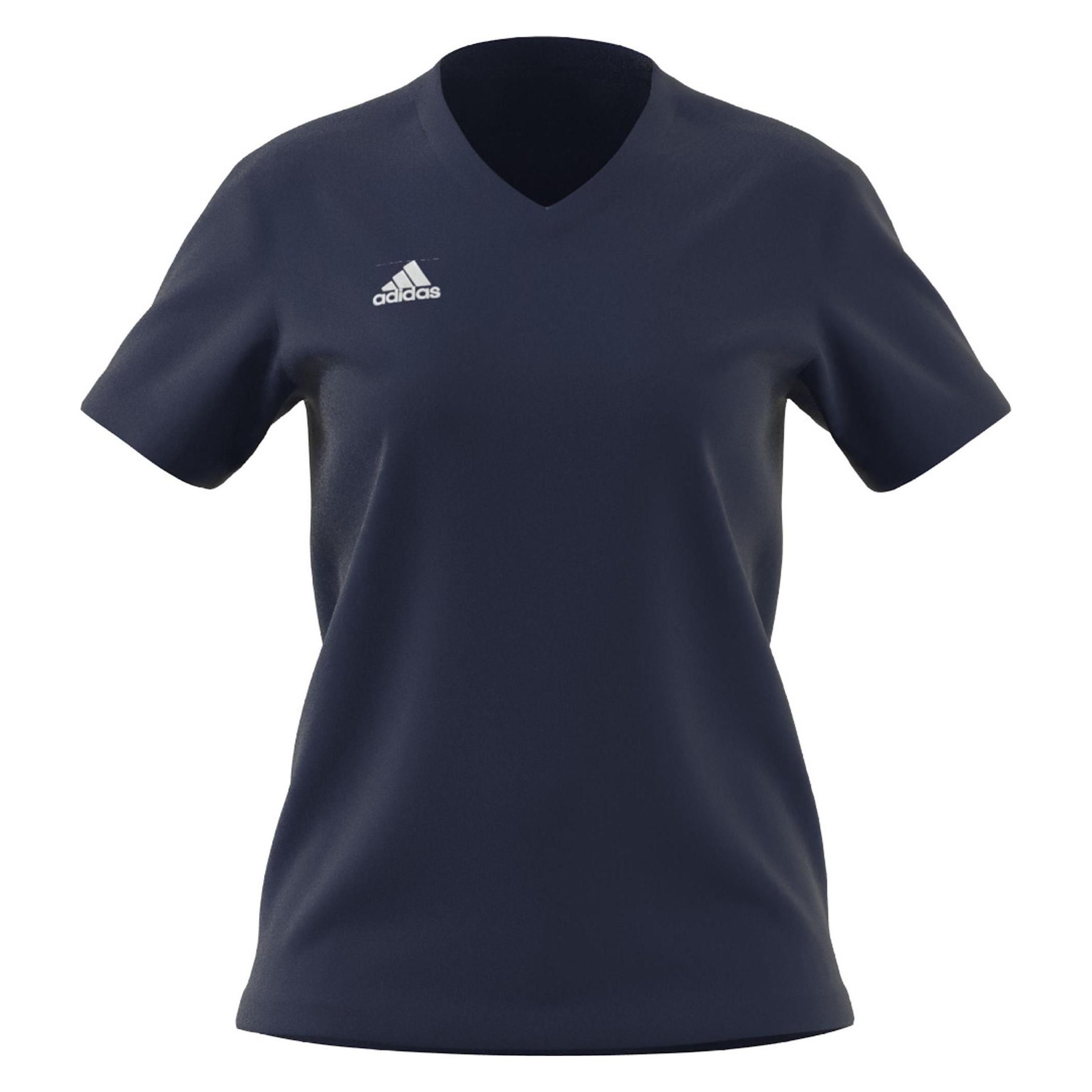 Adidas, Vrouwen, Sportief Shirt, Entrada 22 T-Shirt Dames (M), Blauw, M