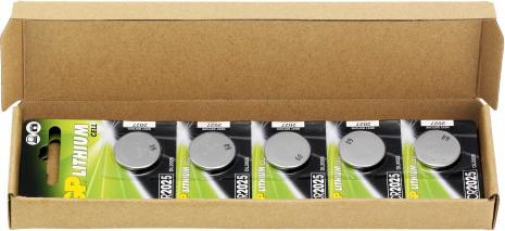 Actual product image GP Batteries Lithium CR2025, Rechargeable battery, CR2025, Lithium Manganese Dioxide (LiMnO2), 3 V (10 pcs., CR2025)