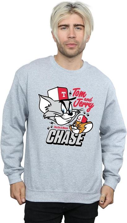 Immagine prodotto Tom & Jerry Cat & Mouse Chase Felpa Uomo (L)