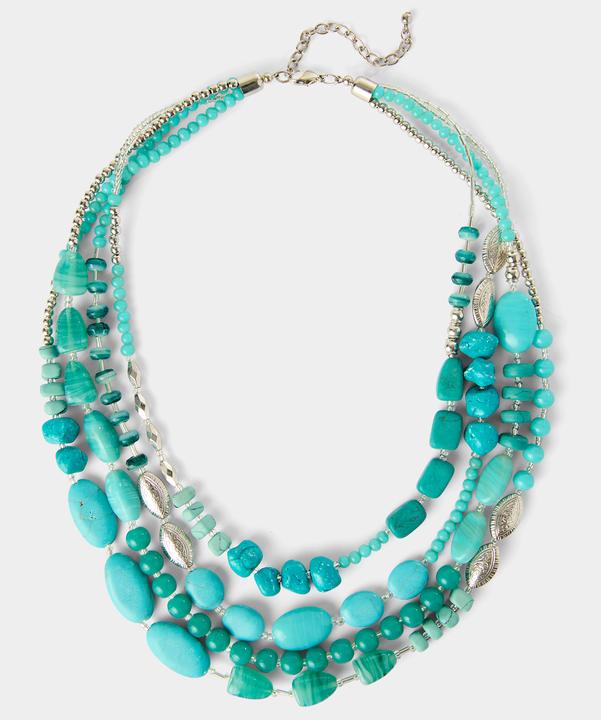 Produktbild Joe Browns Multi-layer Beaded Necklace (Clay / Stone beads, Glass beads, METALS)
