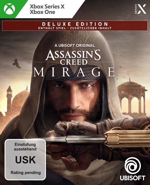 Actual product image Ubisoft Assassin's Creed Mirage - Deluxe Edition (Xbox Series X, Xbox One X, Xbox One S, DE, IT, FR)