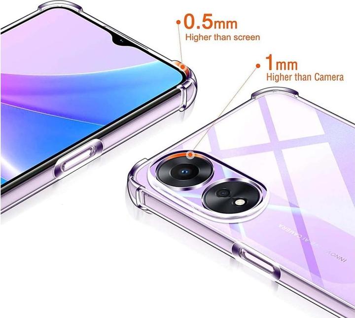 Produktbild Screenguard Crystal Soft Airbag Bumper (Oppo A78 5G)