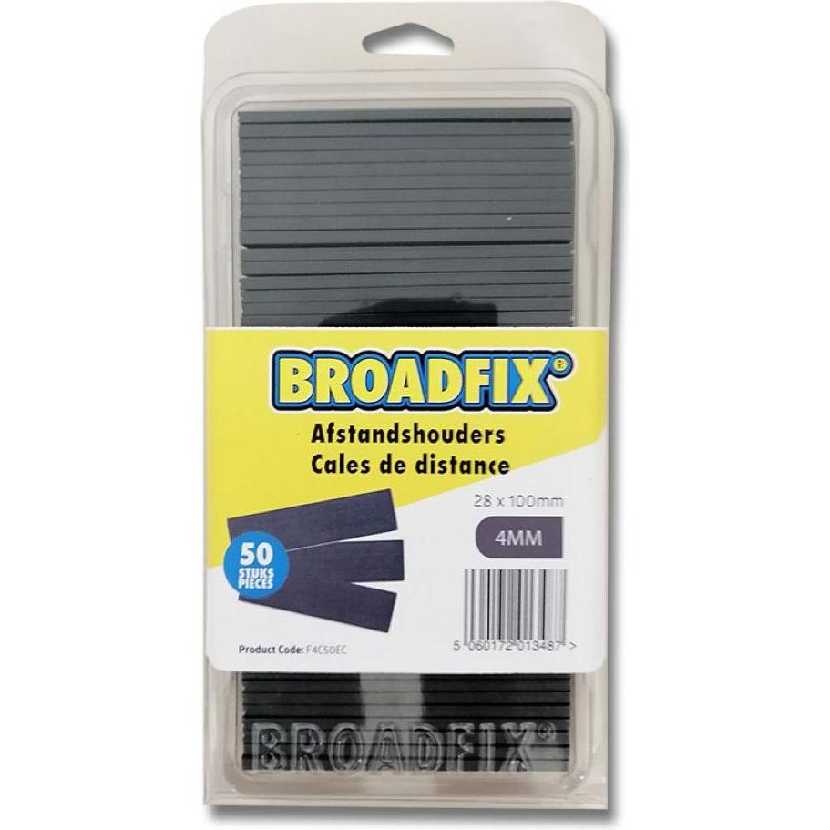 Broadfix, Dadi + Rondelle, F4C50EC Flache Unterlegscheiben 100x28mm, 4mm, 50 Stück