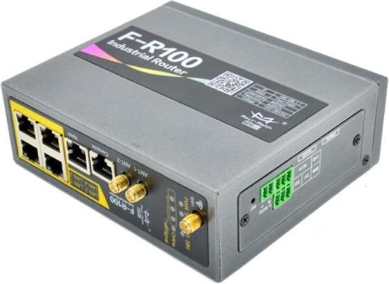 Immagine prodotto Four-Faith F-R100-FL-SIM2 - Router industriale M2M 3G/4G, radio mobile (LTE/WCDMA), WLAN, 2x SIM