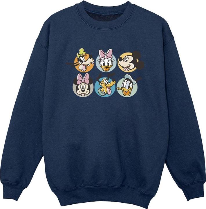 Produktbild Disney Mickey Mouse And Friends Faces Sweatshirt Jungen (128)