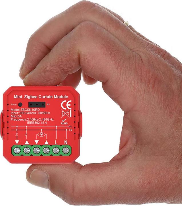 Produktbild Nedis SmartLife Power Switch | Zigbee 3.0 | 1000 W | Terminal Anschluss | App erhältlich für: Android (Rolladenaktor)