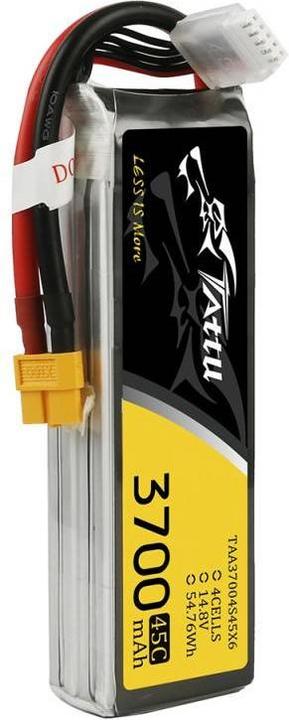 Image du produit Tattu Accu RC LiPo 3700 mAh 14.8 V 45C (14.80 V, 3700 mAh)