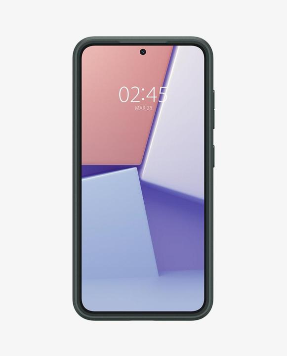 Actual product image Spigen Optics Armor S921 zielony/abyss green ACS07364 (Samsung Galaxy S24 Ultra)