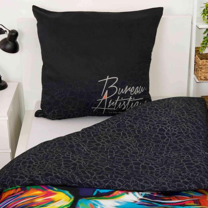 Image du produit Herding Bureau-Artistique "Lion" Parure de lit en satin