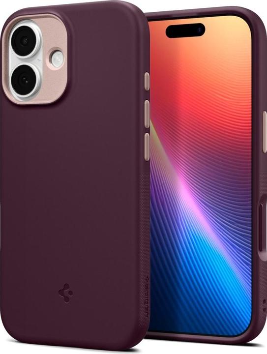 Produktbild Spigen - Caseology Nano Pop MagSafe - iPhone 17 - Burgundy Bean (Apple iPhone 17)