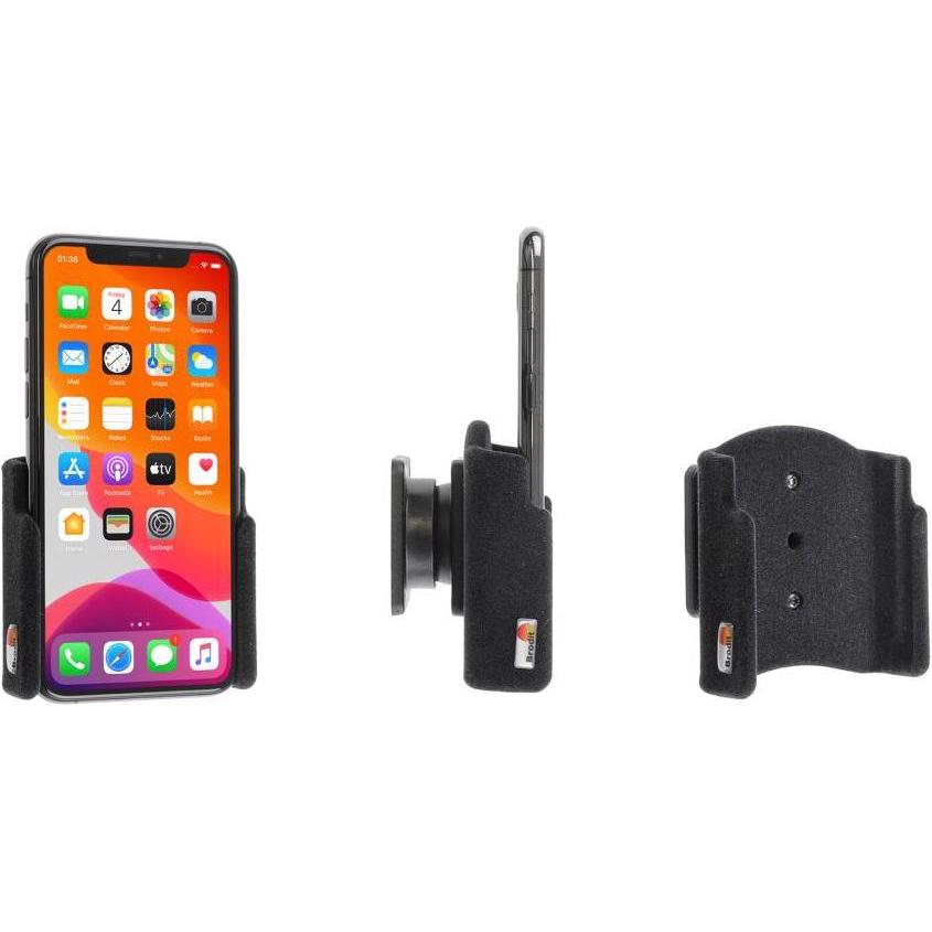 Brodit Halter passiv, Smartphone Halterung, Schwarz