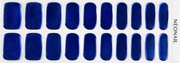 Actual product image Neonail UV Gel Stickers Easy On M01 Blue 15 Patterns Nail Stickers Nail Polish Strips Gel Nail Stick (Nail varnish dryer, M01)