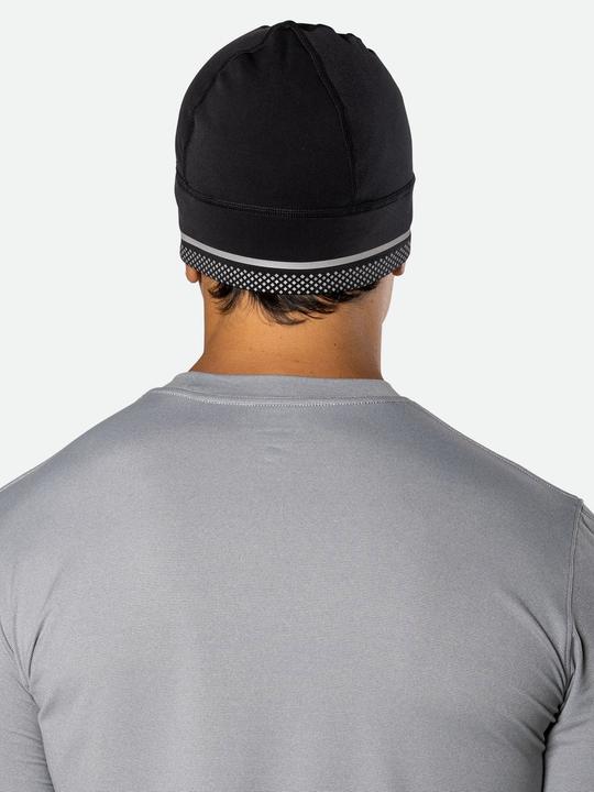 Actual product image Nathan Reflective unisex running cap "HyperNight"