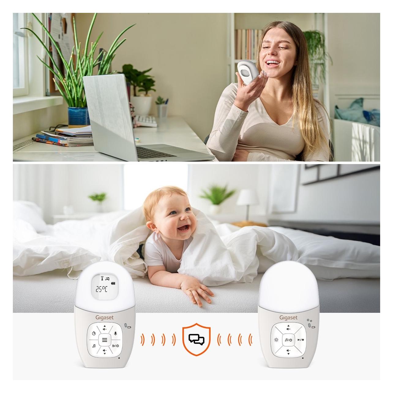 Gigaset, Babyfoon, Audio Bébé 100 (Babyfoon Audio, 50 m)