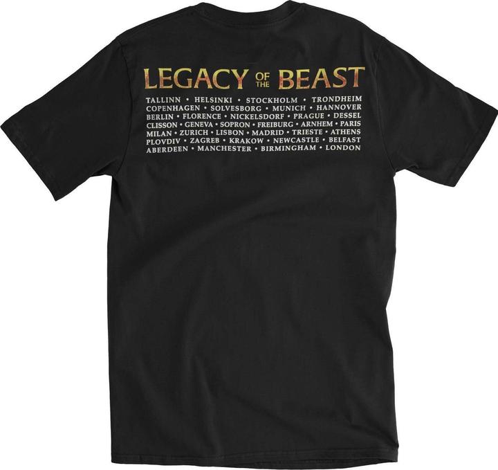 Actual product image Music Brand T-shirt adults with back print (M)