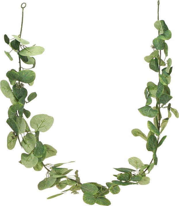 Everlands Eukalyptus - Kunstblumen-Girlande - ca. 180 cm (18 cm)