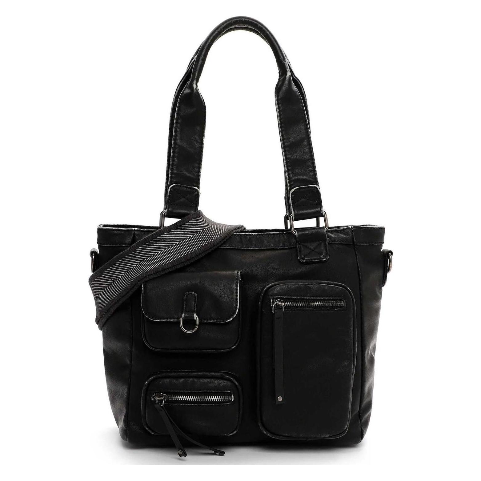 Suri Frey, Damen, Tasche, Sfy Batty City Shopper, Schwarz