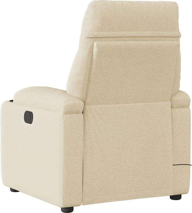 Immagine prodotto vidaXL Sedia da massaggio elettrica in tessuto crema