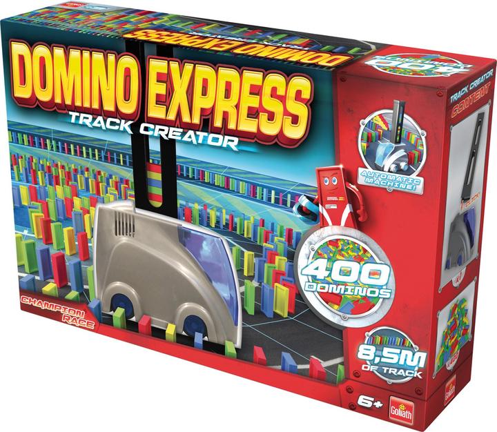 Image du produit Goliath Toys Domino Express Track Creator met 400 Domino's (Allemand, Français, Italien, Anglais)