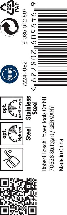 Produktbild Bosch Professional Zubehör PRO Stainless Steel HSS-Co Spiralbohrer, 2,8 x 33 x 61 mm (2.8 Millimeter)