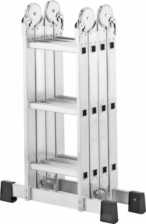 Productafbeelding Hailo M60, aluminium universele ladder, 4x3 sporten (Multifunctionele ladder, 332 cm)