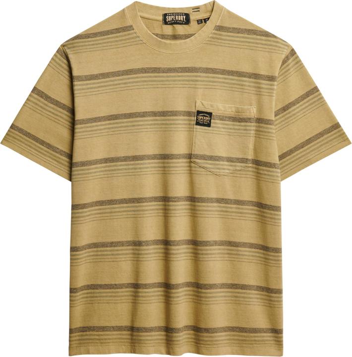 Actual product image Superdry Contrast Stripe Pocket Tshirt (XXL)
